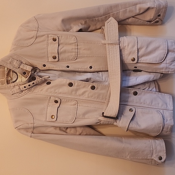 Women's Beige Jacket - Picture 2 of 4